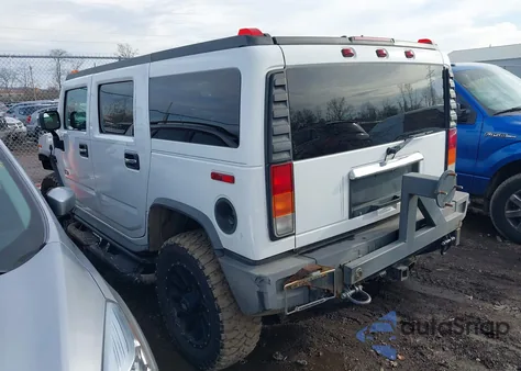 2004 Hummer H2 из США, поврежденный, VIN 5GRGN23U74H108020